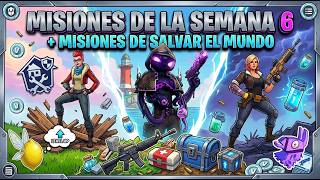 Epicas Misoines Semana 6 Fortnite