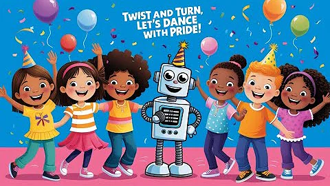 The Friendly Robot Dance! 🤖🎶 | Fun Action Song for Kids