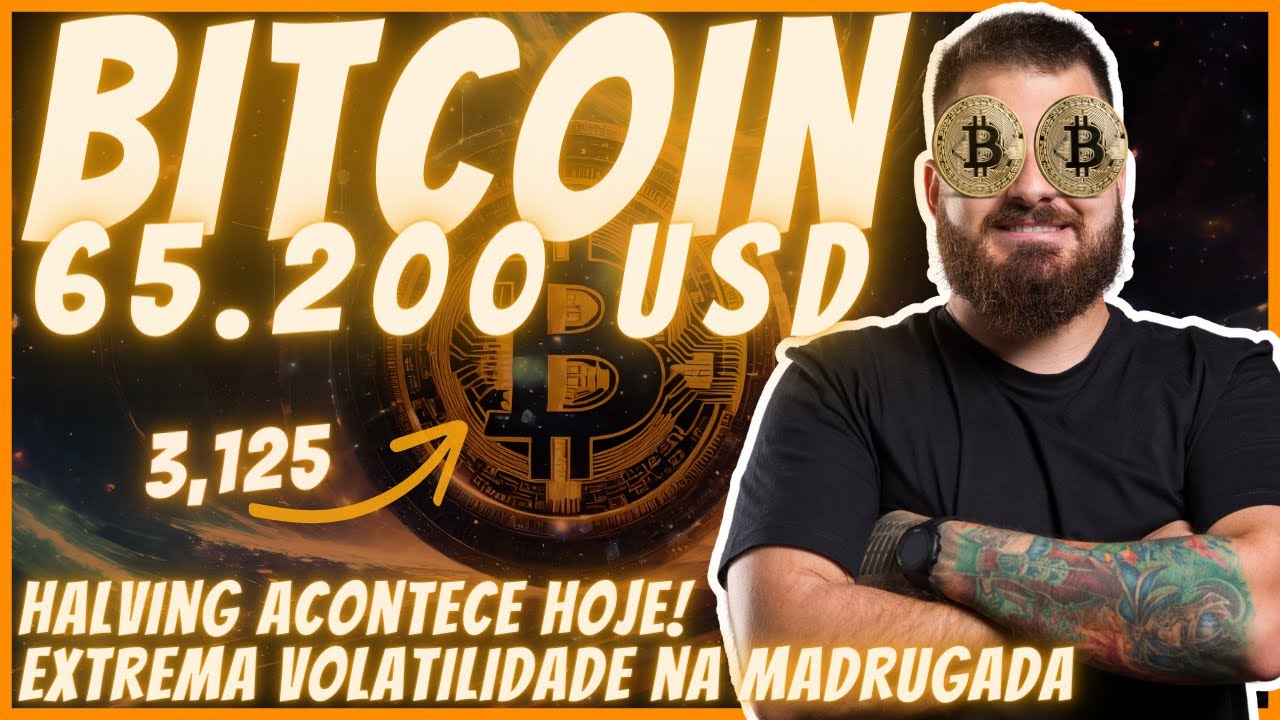 BITCOIN EM 65.200 USD COM MUITA VOLATILIDADE. HOJE SERÁ UM DIA HISTÓRICO.  SAIBA POR QUE 🚨