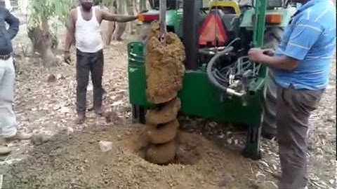 Tractor Piling Machine (Call :- +91-7987366974)