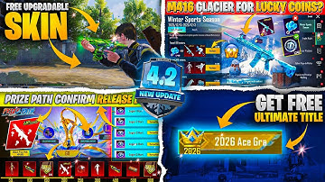 M416 Glacier for Lucky Coins? | Get Free Ultimate Title | Prize Path Confirm Release date |PUBGM 