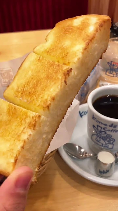Coffee and Toast at My Favorite Cafe