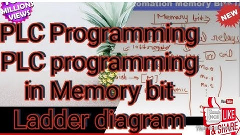 PLC Programming/Memory bit PLC programming/PLC memory bit or binary bit/plc memory bit/ladder logic