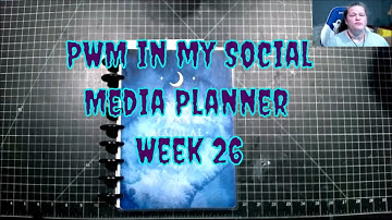 PWM in my Social Media Planner Week 26