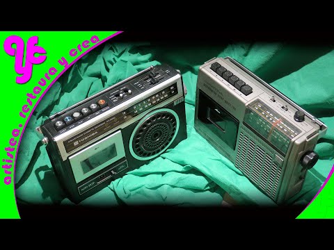 Cleaning and adjustments of some radio cassettes from the 70s