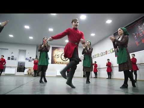 საგასტროლო-გენერალური რეპეტიცია ცეკვა ,,რაჭული'' -Sagastrolo -generaluri repeticia cekva ,,rachuli''
