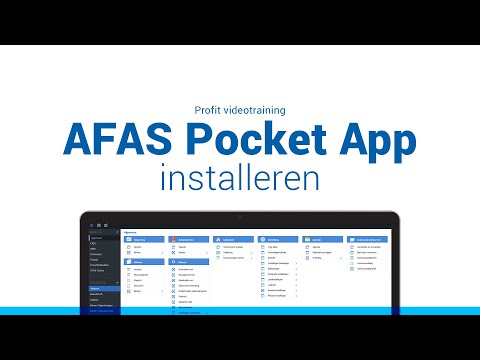 AFAS Pocket App installeren