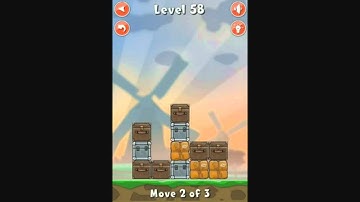 Move The Box - Rotterdam - Level 58- Walkthrough  Move The Box - Rotterdam - Level 58- HD