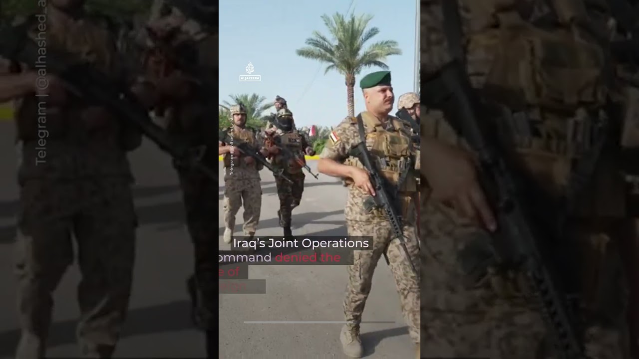 العراق يشن حملة تمشيط في الصحراء بعد ورود تقارير عن وجود قواعد إسرائيلية سرية