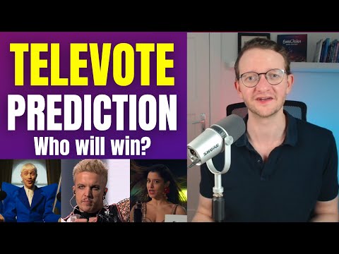 TELEVOTE WINNER PREDICTION for EUROVISION 2024