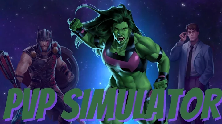 Marvel Puzzle Quest: PVP SIMULATOR NEW 5-STAR IMMORTAL SHE-HULK | BEST BUILDS | TEAMS | COMBOS