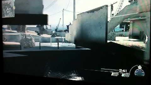 MW3 Out of the map hit and run and on top of spawn roof