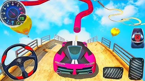 Car Mega Ramp Racing - GT Car Stunts 2023 - Android and iOS GamePlay