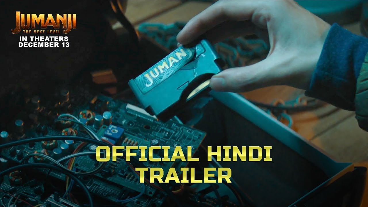 JumanjiThe Next Level  Official Trailer  Hindi  Dwayne Johnson  Kevin Hart  In Cinemas Dec 13