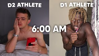 Day In The Life: D1 Athlete vs D2 Athlete ft. @WilliamAkio screenshot 2