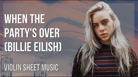 Violin Sheet Music: How to play when the party