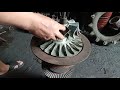 TURBO CHARGER VTR201 how to replace impeller