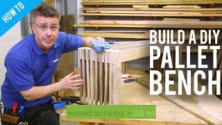 Pallet Projects - Pallet Bench Ideas. Resimi