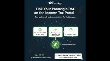 Link Your Pantasign DSC to the Income Tax Portal in Minutes