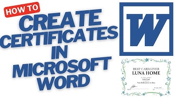 How to Create Certificates in Microsoft Word (Step-by-Step Guide)