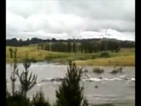 The Molonglo River below Scrivener Dam in Canberra, Australian Capital Territory. December 09/12/2010.