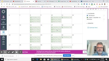 Canvas Calendar Tutorial