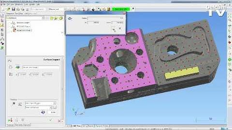 Delcam PowerINSPECT 2012 - Raster surface selection