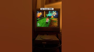 Ape Escape (1999) on Sony PlayStation. #retrogaming #crt #ps1 #gaming #playstation