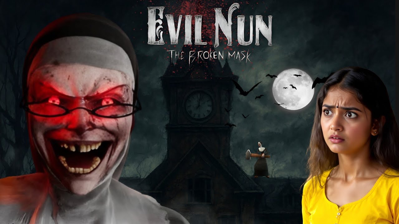 "Evil Nun Tried to Catch Me in the School!😱| Evil Nun Horror Gameplay"