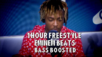 Juice Wrld - 1 Hour Freestyle (Eminem Beats) | Bass Boosted🔊
