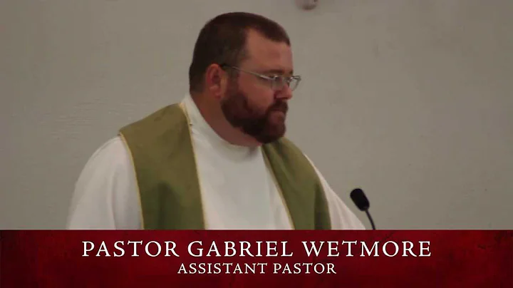 "Apostasy & What Assurance is Not" - Pastor Gabrie...