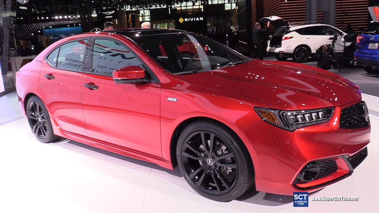 2020 Acura Tlx Pmc Edition Exterior Interior Walkaround Debut At 2019 New York Auto Show