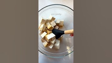 The 3-ingredient crispy tofu I can