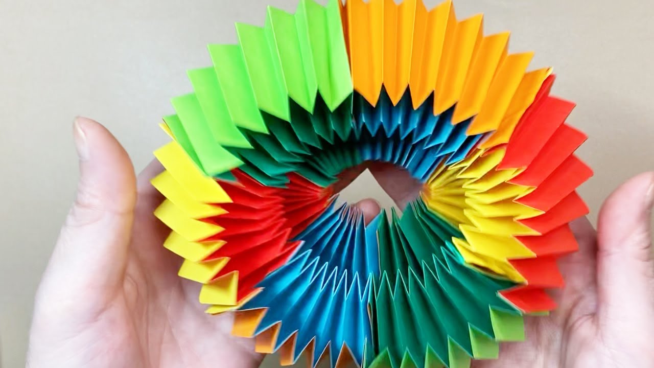 【actionandmoving Origami】a Beautiful Kaleidoscope English Subtitles