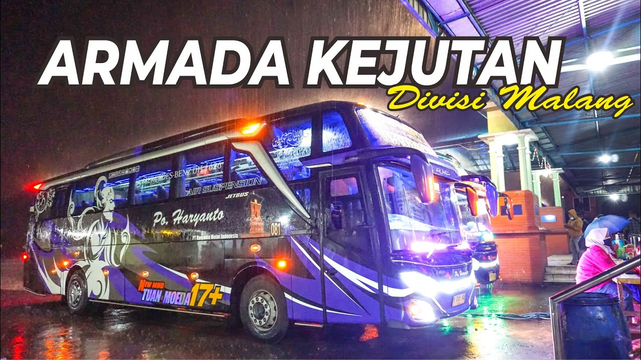 SOLIDARITAS BUS PO Haryanto Saat HR07 Trouble! Trip PO Haryanto HR 81 