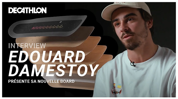 SKATE - Notre première planche de skate co-créée avec Edouard Damestoy ! 🛹  I Decathlon
