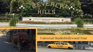 Don not miss it !!! An amazing tour at Universal Studio Hollywood /Hollywood Van Tour/ Beverly Hills