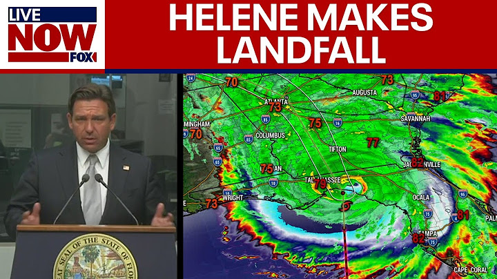 BREAKING: Hurricane Helene makes landfall in Florida as major category 4 storm | LiveNOW from FOX
