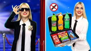 9 Crazy Ways to Sneak Food into the Movies 2 || Creative hacks To Sneak Sweets by RATATA COOL!