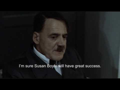 Hitler reacts to news that Susan Boyle did not win Britain's Got Talent
