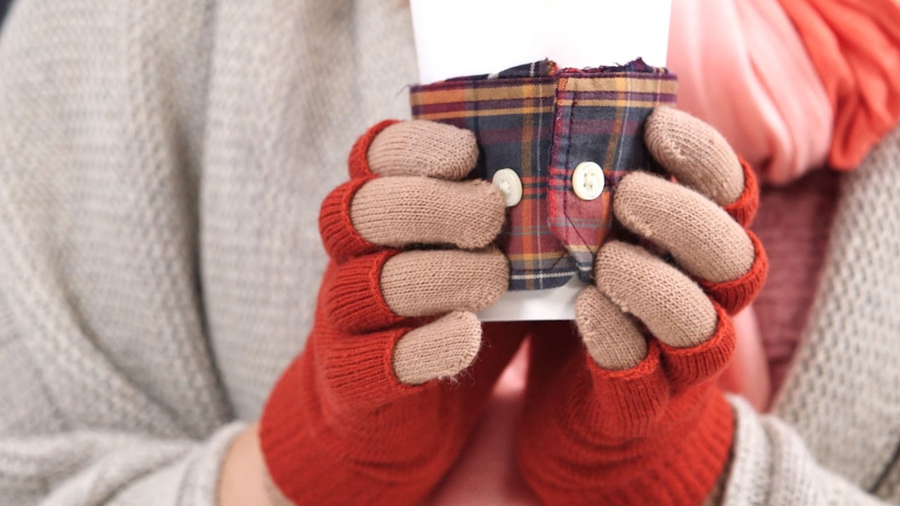 No-Sew Flannel Drink Sleeve | Southern Living
