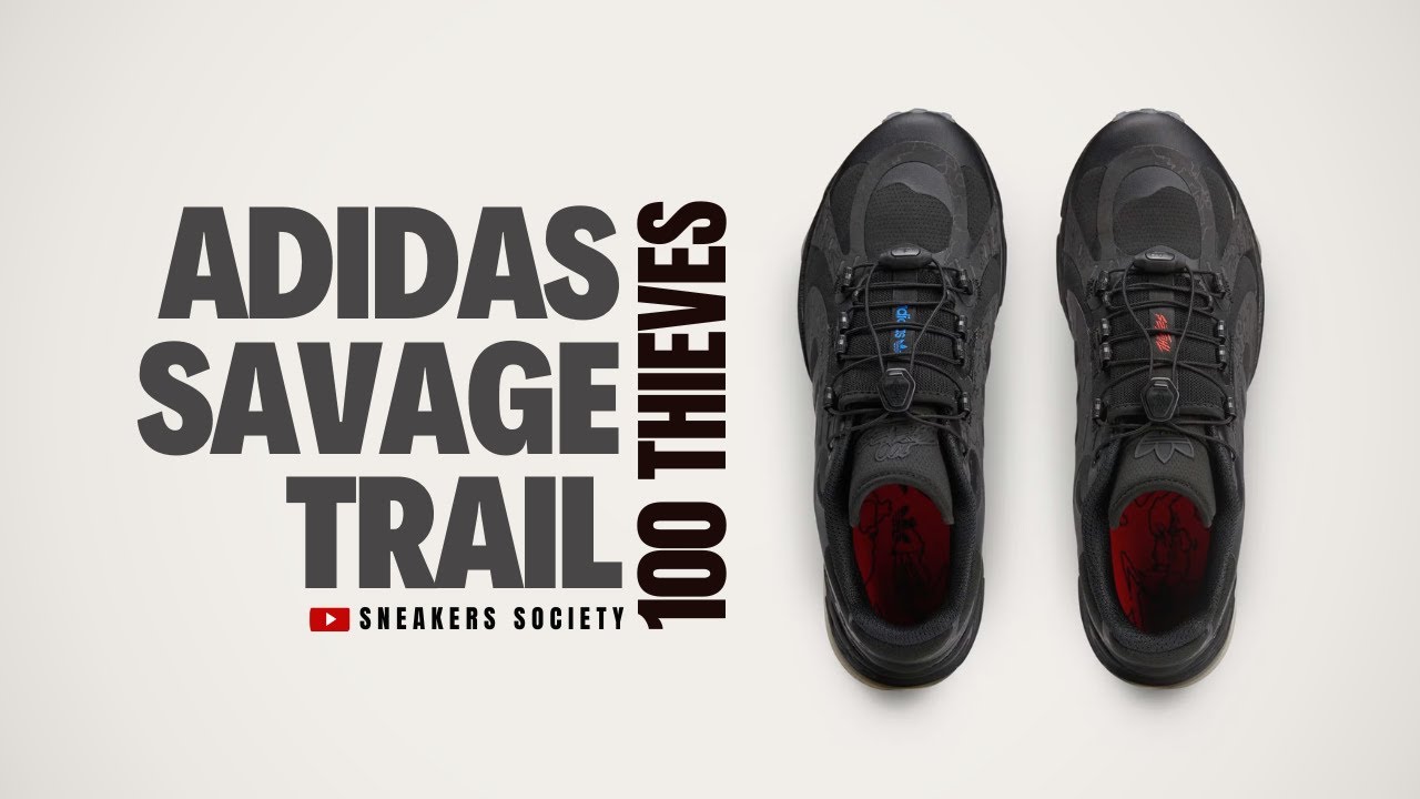 100 THIEVES 2025 adidas Savage Trails | DETAILED LOOK + PRICE
