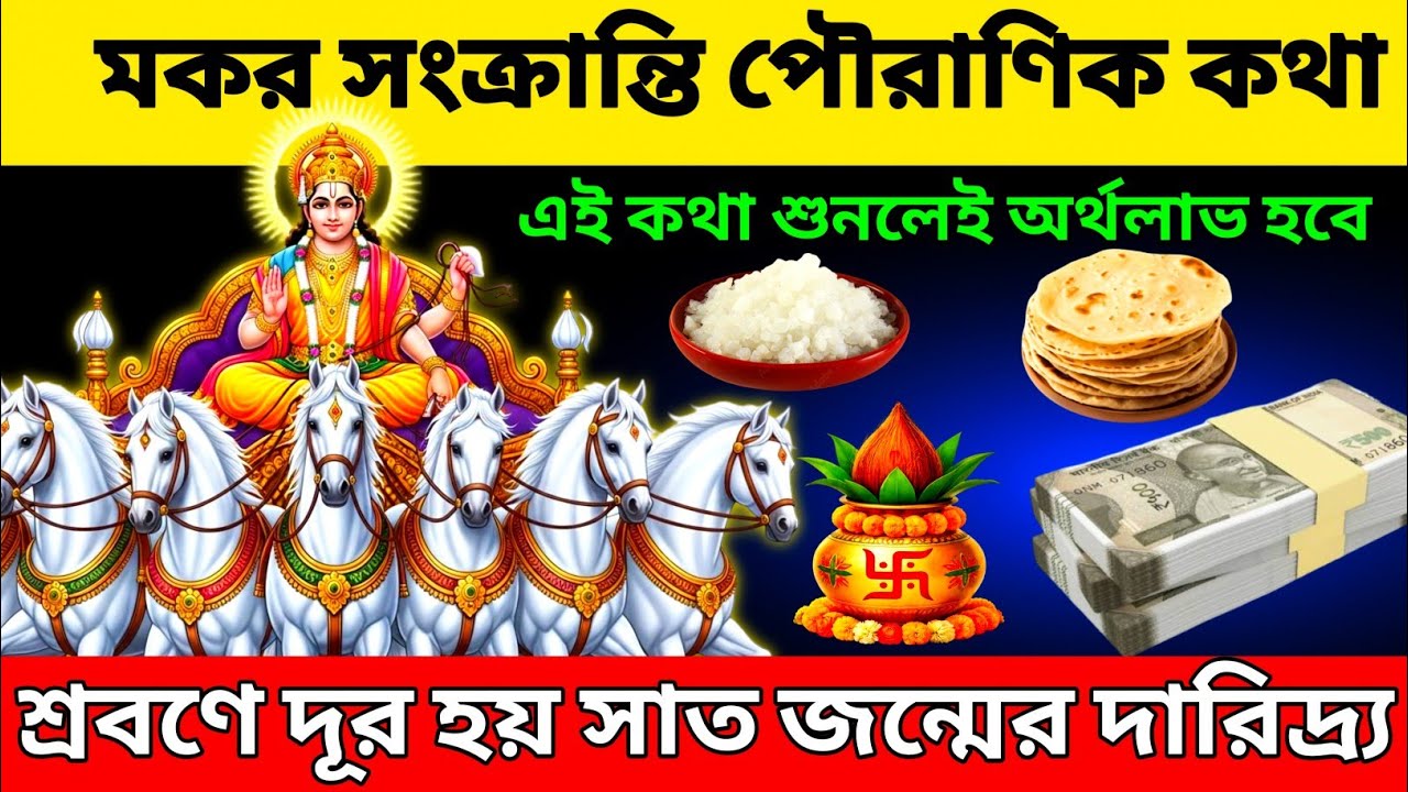 Makar Sankranti Ki Katha | Makar Sankranti Vrat Katha 2026 | জানুন মকর সংক্রান্তির পবিত্র কাহিনী