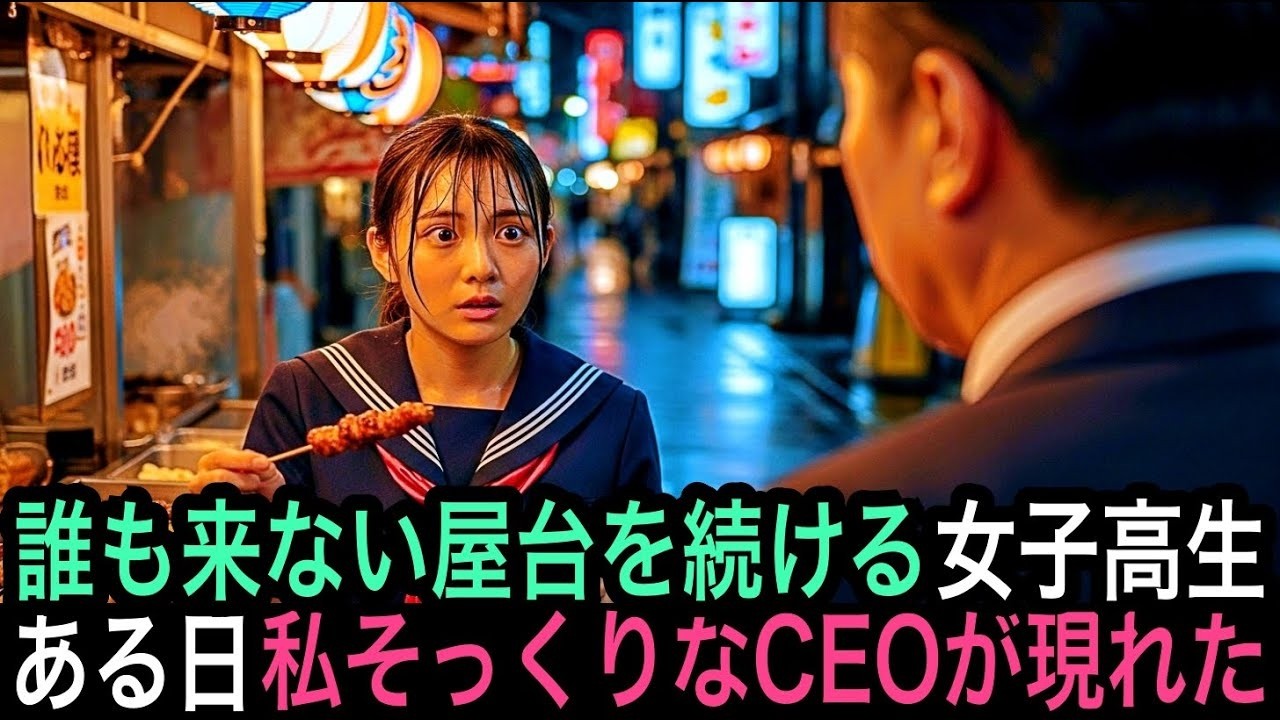 廃業寸前の焼き鳥屋の屋台に現れたのは、私にあまりにも似た男だった。──高校生が挑む、涙の逆転焼き鳥劇。