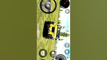 "Modified Yellow Mahindra Thar 🚗🔥 | Indian Car Simulator 3D | Jai Veeru Song 🎶 | Epic Ride!"