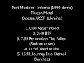 Post mortem  inferno 1990 full demo