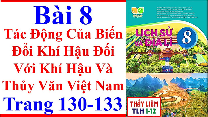 Bài tập địa lý lớp 8 bài 8