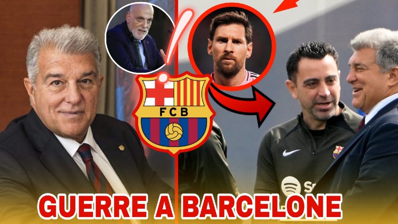 🚨XAVI DÉTRUIT LAPORTA..POURQUOI MESSI QUITTER BARÇA..DÉBAT CHAUD AVANT ÉLECTION 