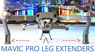 DJI MAVIC PRO LEG EXTENDER EXTENSIONS REVIEW FROM AMAZON