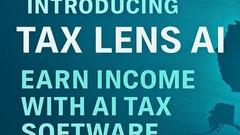 TaxLens- AI income tax preparation software.
